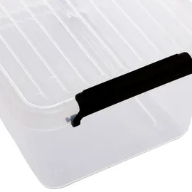 5 five simply smart Aufbewahrungsbox Clip N Box 4,5 l 5-tlg. transparent