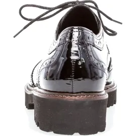 Gabor Schnürschuhe in schwarz - Gr.: 40,5