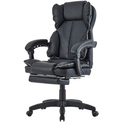 Schreibtischstuhl Bürostuhl Gamingstuhl Racing Chair Chefsessel mit Fußstütze