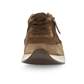 Gabor Damenschnürschuh in Braun mit Gepardenmuster 6