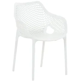 CLP Gartenstuhl Air XL 57 x 57 x 81 cm weiß