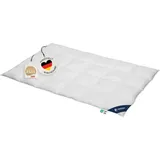 Daunendecke 240x220 cm, Ganzjahresecke, Übergangsdecke, Bettdecke 100% Gänsedaunen, DOWNPASS, CASIMUM - Weiß