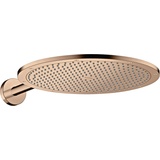 Hansgrohe Axor ShowerSolutions Kopfbrause 350 1jet mit Brausearm polished red gold