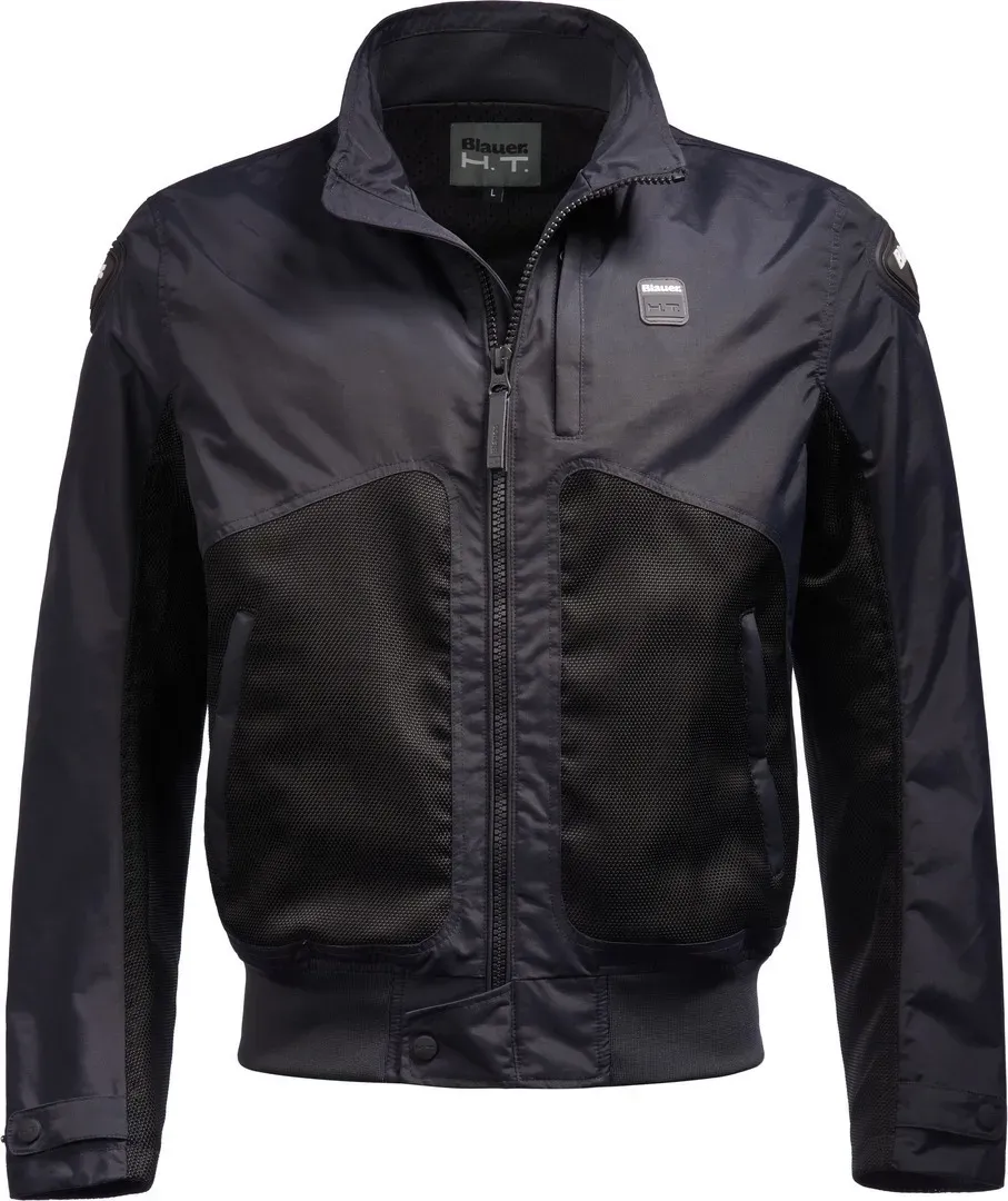 Blauer Thor Air perforierte Motorrad Textiljacke, Größe 3XL für Männer