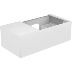 Edition 11 Waschtischunterbau mit Auszug 1050 x 350 x 535 mm trüffel/trüffel WTU Edition 11 31154,1 Auszug, trüffel/trüffel