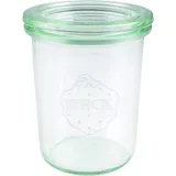 Weck Sturzglas Inhalt 160 ml, Einmach Glas mit Glasdeckel, 12 Stück