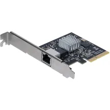 Startech StarTech.com 1-Port PCIe 10GBase-T / NBASE-T Ethernet Netzwerkkarte, 5 Speed Netzwerk Unterstützung: 10G/5G/2,5G/100Mbit/s, PCIe 2.0 x4