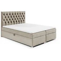Best For Home Boxspringbett mit Bettkasten Trinity K-14 Bonellfederkern