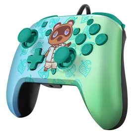 PDP Faceoff Deluxe Controller Animal Crossing Grün für Nintendo Switch