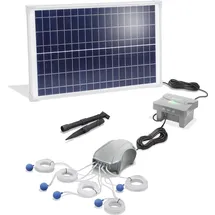 esotec Solar Teichbelüfter-SET 25/600 POWER 5 mit LiFePo4 Akku-Speicher 101877