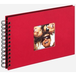 Walther Fotoalbum Spiralalbum Fun SA-109-R rot