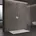 Duschwand Duschtrennwand 110x200 Walk-In Dusche mit Doppel-Stabilisator aus Echtglas 10mm ESG-Sicherheitsglas inkl Nanobeschichtung Transparent