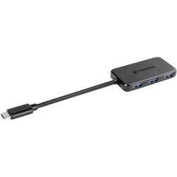 Transcend TRANSCEND 4-Port HUB, USB 3.1 Gen 1, Type-C Netzwerk-Switch