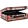 BIRENDY Truhe Kiste KD1711/12 Geschenkbox Holztruhe Vintage Look Schatzkiste Route 66 , Größe:Größe L ( 31cm B x 20cm T x 10cm H )