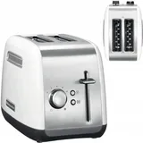 KitchenAid 2-Schlitz-Toaster Silber / Weiß