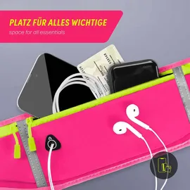 OneFlow Active Pro Laufgürtel One Size Pink