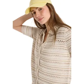 Cecil Cardigan mit Polokragen Beige L