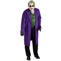 Rubie ́s Kostüm Original Batman Joker Kostüm Basic, Einfaches Kostümset des fiese grinsenden Clowns lila M-L