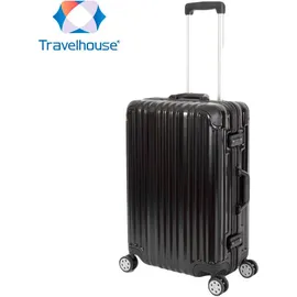 TRAVELHOUSE London Koffer-Set 3-tlg. schwarz