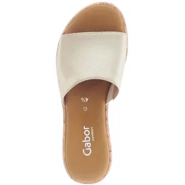Gabor comfort Gabor Comfort Pantoletten Damen, beige, 39 EU / Beige - 39