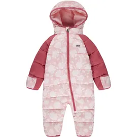 Levi's Schneeoverall LEVI'S KIDS, Jungen, Gr. 36M (98), N-Gr, rosa (pink icing), Web, Obermaterial: 100% Polyester, geblümt, gemustert, lang, Rundhals, mit Windstopper, Overalls, in zwei Dessins - warm wattiert, für Babys