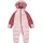 Levi's Schneeoverall LEVI'S KIDS, Jungen, Gr. 36M (98), N-Gr, rosa (pink icing), Web, Obermaterial: 100% Polyester, geblümt, gemustert, lang, Rundhals, mit Windstopper, Overalls, in zwei Dessins - warm wattiert, für Babys
