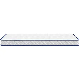 vidaXL Memory-Schaum-Matratze 90x190x17 cm Weiß