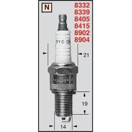 Champion Zündkerze N12yc