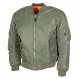Max Fuchs MFH - Max Fuchs US MA1 Pilotenjacke oliv, Größe L
