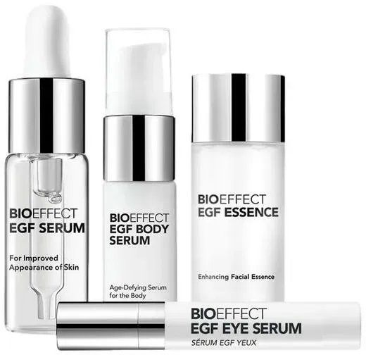 EGF Serum Value Set = Serum 15 ml + Eye Serum 3 ml + Essence 7 ml + Body Serum 15 ml