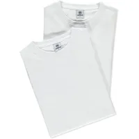 Lerros T-Shirt »LERROS Rundhals Doppelpack T-Shirt in Premium Baumwollqualität« Lerros WHITE