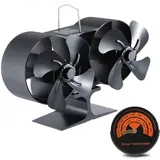 Brennstoffsparender, Wärmebetriebener Ofenventilator Mit 8 Flügeln – Büro
