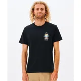 Rip Curl Search Icon T-Shirt schwarz XS
