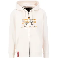Alpha Industries Hoodie - Hoodies Basic Zip Hoodie PP Camo Gr. S,