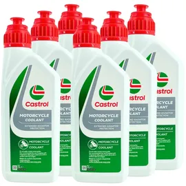 Castrol Motorcycle Coolant Kühlerfrostschutz (-24 °C) 6 St. 1 l