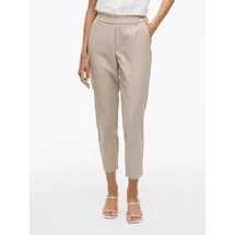 VILA VIVARONE HW Slim Fit Hosen Beige 36
