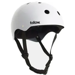 FOLLOW SAFETY FIRST Helm 2025 white - L