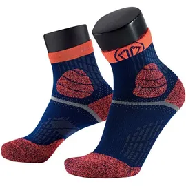 SIDAS Trail Protect Trailrunningsocken Blau/Orange 37-38