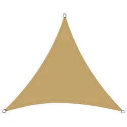 Sonnensegel H16884 ca. 500x500x500 cm Sandfarben