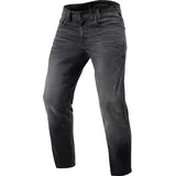 RevIt! REV'IT! Detroit 2 TF Motorrad Jeans, grau, 36/34