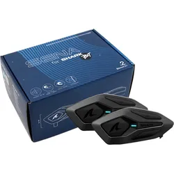 Shark Sena Bluetooth BTD, Kommunikationssystem Doppelset - Schwarz