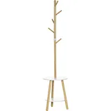 Homcom Garderobenständer 171 cm Bambus