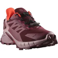 Salomon Supercross 4 Gore-Tex Damen tawny port/deauville mauve/cherry tomato 42