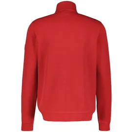 Lerros Sweatjacke "LERROS Unifarbene Herren-Sweatjacke Herren, in Großen Größen - Urban Red - 6XL