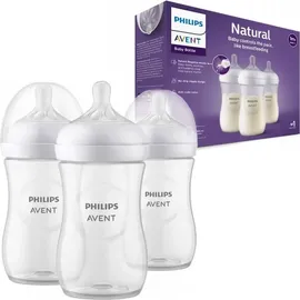 Philips Avent Natural Response Babyflasche 260ml, mittlere Durchflussrate - SCY903/03