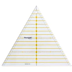 Prym Omnigrid Patchwork-Lineal 60° Dreieck Multi 8 inch