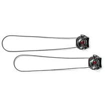 Sidi Drehverschluss Tecno-3 Push lang One Size Schwarz - präziser Schuhverschluss
