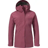 Schöffel Damen Style Tamina 3in1 Jacke (Größe L, lila)