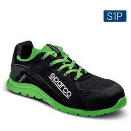 Sparco Leichtgewicht Sicherheitsschuhe Practice VERDE" - 46