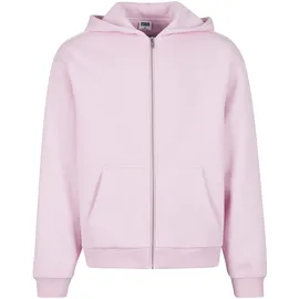 URBAN CLASSICS Fluffy Zip Cardigan Rosa M